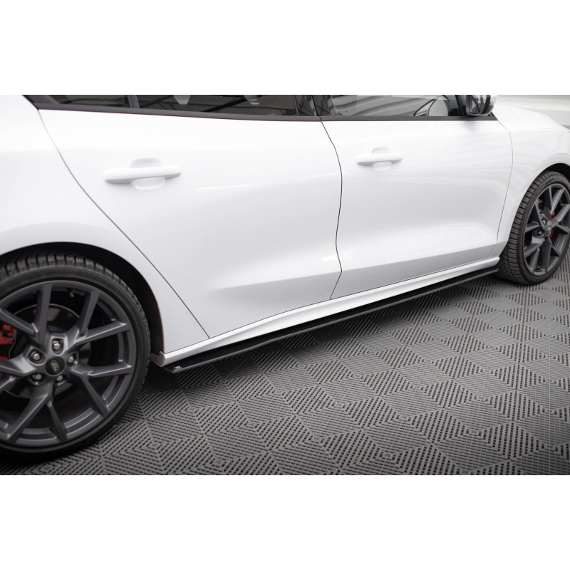 Diffusori minigonne street pro Ford Focus ST / ST-Line Mk4 (Cod. M-FOFO4STCNC-SD1B)