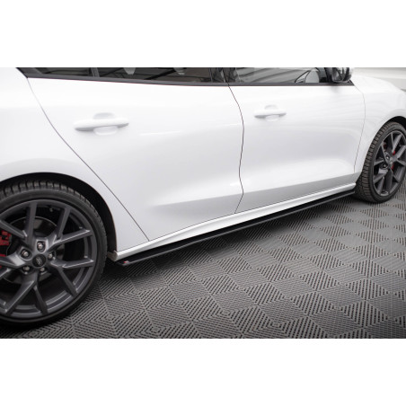 Diffusori minigonne street pro Ford Focus ST / ST-Line Mk4 (Cod. M-FOFO4STCNC-SD1B)