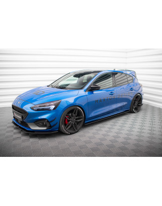 Diffusori minigonne street pro Ford Focus ST / ST-Line Mk4 (Cod. M-FOFO4STCNC-SD1B)