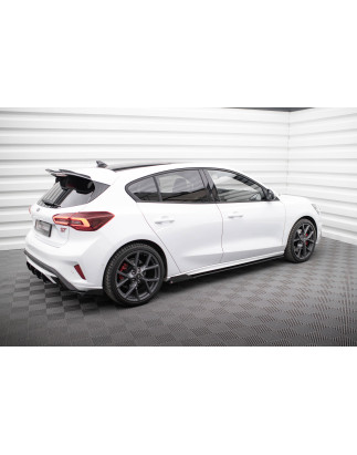 Diffusori minigonne street pro + Flaps Ford Focus ST / ST-Line Mk4 (Cod. M-FOFO4STCNC-SD1B+SRF1G)