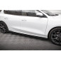 Diffusori minigonne street pro + Flaps Ford Focus ST / ST-Line Mk4 (Cod. M-FOFO4STCNC-SD1B+SRF1G)