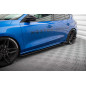 Diffusori minigonne street pro + Flaps Ford Focus ST / ST-Line Mk4 (Cod. M-FOFO4STCNC-SD1B+SRF1G)