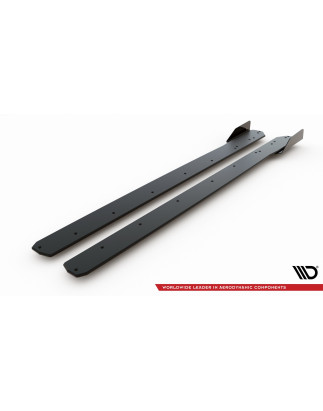 Diffusori minigonne street pro + Flaps Ford Focus ST / ST-Line Mk4 (Cod. M-FOFO4STCNC-SD1B+SRF1G)