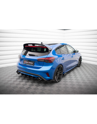 Splitters posteriori laterali Street Pro + Flaps Ford Focus ST Mk4 (Cod. M-FOFO4STCNC-RSD1B+RSF1G)