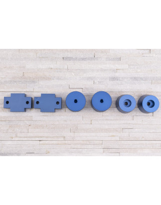 SUZUKI JIMNY 1998-2018 LIFT KIT KIT SOLLEVAMENTO SOSPENSIONE O 2'' (Cod. AP-52890_A4x4)
