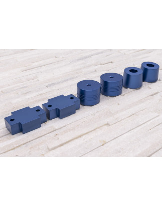SUZUKI JIMNY 1998-2018 LIFT KIT KIT SOLLEVAMENTO SOSPENSIONE O 2'' (Cod. AP-52890_A4x4)