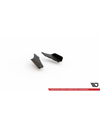 Splitters posteriori laterali Street Pro + Flaps Ford Focus ST Mk4 (Cod. M-FOFO4STCNC-RSD1B+RSF1G)