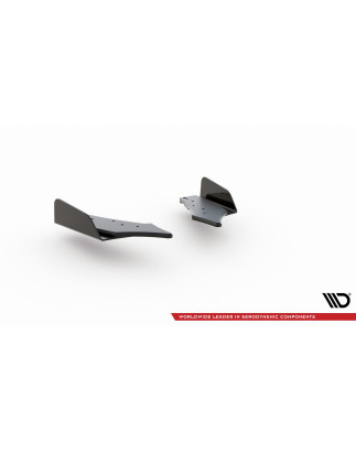 Splitters posteriori laterali Street Pro + Flaps Ford Focus ST Mk4 (Cod. M-FOFO4STCNC-RSD1B+RSF1G)