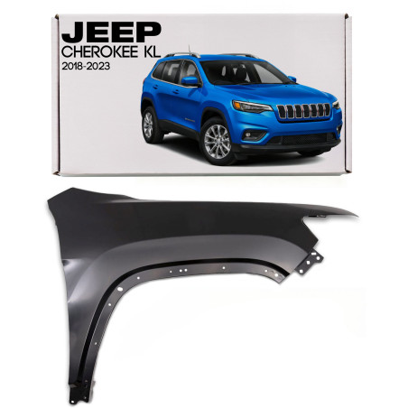 JEEP CHEROKEE V KL 2018-2023 RESTYLING PARAFANGO ANTERIORE DESTRO 68292514AC (Cod. AP-53064_A4x4)