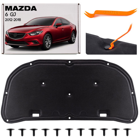 MAZDA 6 III GJ 2012-2018 PRIMA SECONDO RESTYLING PANNELLO FONOASSORBENTE COFANO GHP956681 (Cod. AP-5