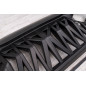 JEEP WRANGLER JK 2007-2018 MASCHERINA ANTERIORE MODELLO VIPER II (Cod. AP-53076_A4x4)
