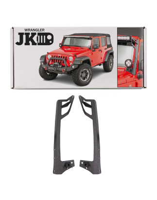 JEEP WRANGLER JK 2007-2018 SUPPORTO LUCI AGGIUNTIVI 52'' PER MONTANTE ANTERIORE (Cod. AP-53077_A4x4)