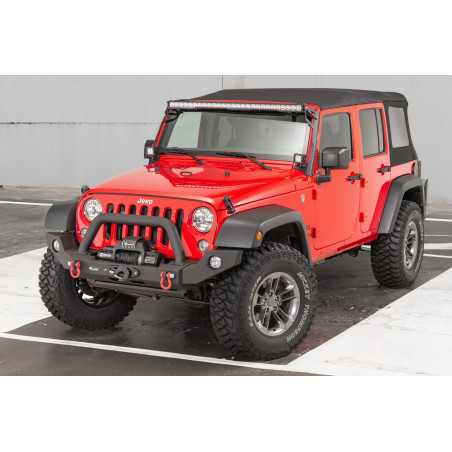 JEEP WRANGLER JK 2007-2018 SUPPORTO LUCI AGGIUNTIVI 52'' PER MONTANTE ANTERIORE (Cod. AP-53077_A4x4)