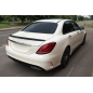 MERCEDES C-CLASS W205 2014-2021 SPOILER POSTERIORE NERO VERNICIATO PIANO BLACK (Cod. AP-53132_A4x4)