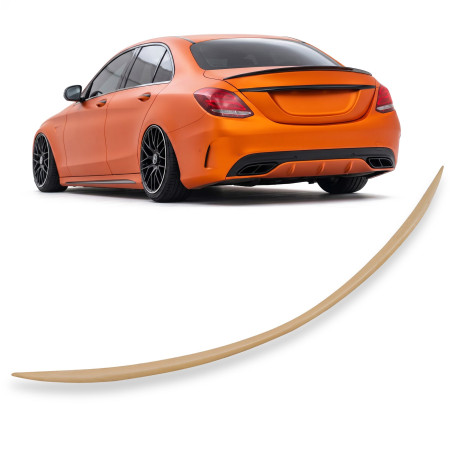 MERCEDES C-CLASS W205 AMG 2014+ SPOILER PORTELLONE POSTERIORE (Cod. AP-53133_A4x4)