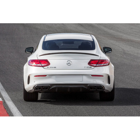 MERCEDES C-CLASS W205 AMG 2014+ SPOILER PORTELLONE POSTERIORE (Cod. AP-53133_A4x4)