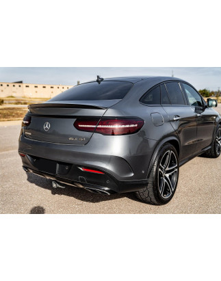 MERCEDES GLE COUPE C292 2015-2019 SPOILER POSTERIORE NERO VERNICIATO PIANO BLACK (Cod. AP-53136_A4x4