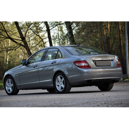 MERCEDES C-CLASS W204 2007-2014 CROMATA MODANATURA POSTERIORI PORTE SINISTRA A2047300180 (Cod. AP-53