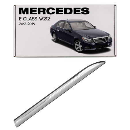 MERCEDES E-CLASS W212 2013-2016 RESTYLING CROMATA MODANATURA ANTERIORE PARAFANGO DESTRA A2126904482 