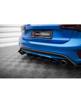 DIFFUSORE POSTERIORE street pro Ford Focus ST Mk4 (Cod. M-FOFO4STCNC-RS1B)