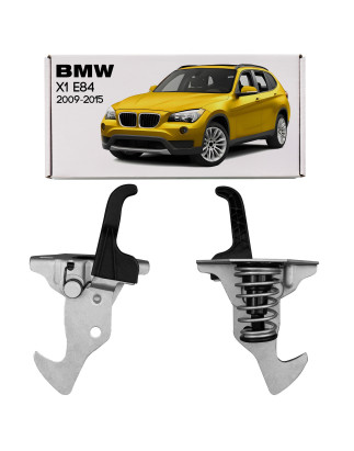 BMW X1 E84 2009-2015 SERRATURA GANCIO CHIAVISTELLO CLIP COFANO 51232990367 (Cod. AP-53154_A4x4)