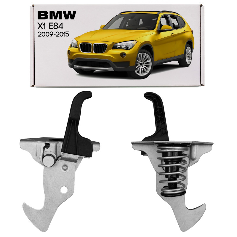 BMW X1 E84 2009-2015 SERRATURA GANCIO CHIAVISTELLO CLIP COFANO 51232990367 (Cod. AP-53154_A4x4)