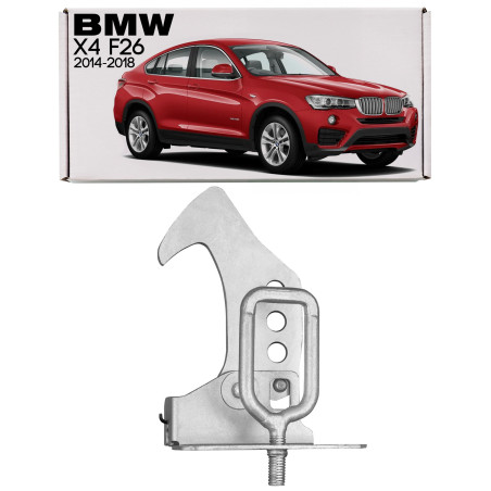 BMW X4 F26 2014-2018 GANCIO CHIAVISTELLO CLIP COFANO SUPERIORE DESTRO 51237210733 (Cod. AP-53192_A4x