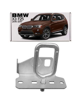 BMW X3 F25 2010-2017 GANCIO CHIAVISTELLO CLIP COFANO SUPERIORE SINISTRO 51237210734 (Cod. AP-53156_A