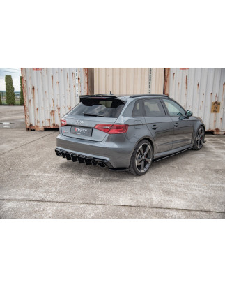 Splitters posteriori laterali V.2 Audi RS3 8V Sportback (Cod. M-AU-RS3-8V-RSD2G)