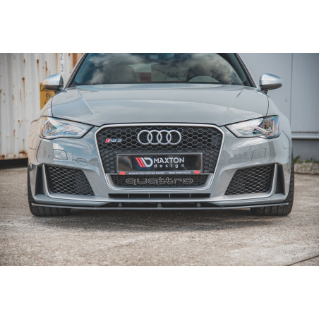 SPLITTER ANTERIORE street pro Audi RS3 8V Sportback (Cod. M-AURS38VCNC-FD3B)