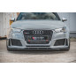 SPLITTER ANTERIORE street pro Audi RS3 8V Sportback (Cod. M-AURS38VCNC-FD3B)