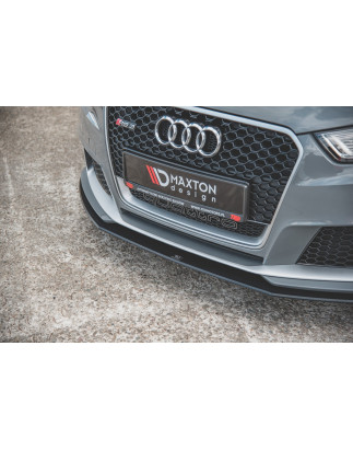 SPLITTER ANTERIORE street pro Audi RS3 8V Sportback (Cod. M-AURS38VCNC-FD3B)