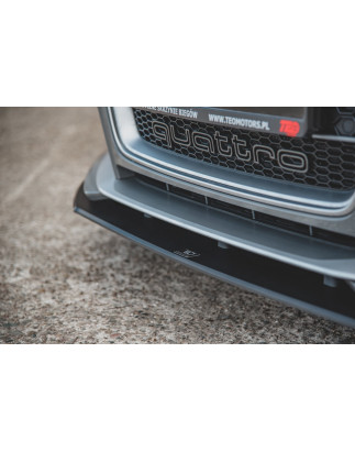SPLITTER ANTERIORE street pro Audi RS3 8V Sportback (Cod. M-AURS38VCNC-FD3B)