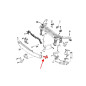 MERCEDES C-CLASS W205 2014-2019 PRE-RESTYLING SUPPORTO SUPPORTO FARI SINISTRO ANTERIORE A2056203401 