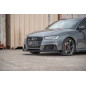 SPLITTER ANTERIORE street pro + Flaps Audi RS3 8V Sportback (Cod. M-AURS38VCNC-FD3B+FSF1G) SPLITTER ANTERIORE street pro + Flaps Audi RS3 8V Sportback (Cod. M-AURS38VCNC-FD3B+FSF1G)