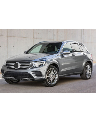 MERCEDES GLC X253 2015-2019 PRE-RESTYLING CROMATA MODANATURA ANTERIORE PARAURTI SINISTRA A2538852700