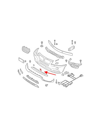 BMW X3 F25 2010-2017 SUPPORTO PER ABSORBER SUPPORTO TRAVERSE ANTERIORE 51117276426 (Cod. AP-53238_A4