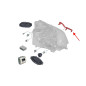 BMW SERIA 3 F31 2011-2018 SUPPORTO FARO DESTRO 63117400480 (Cod. AP-56095_A4x4)