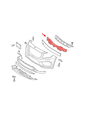 MERCEDES GLA X156 2013-2019 ABSORBER ANTERIORE PARAURTI A1568850037 (Cod. AP-53280_A4x4)