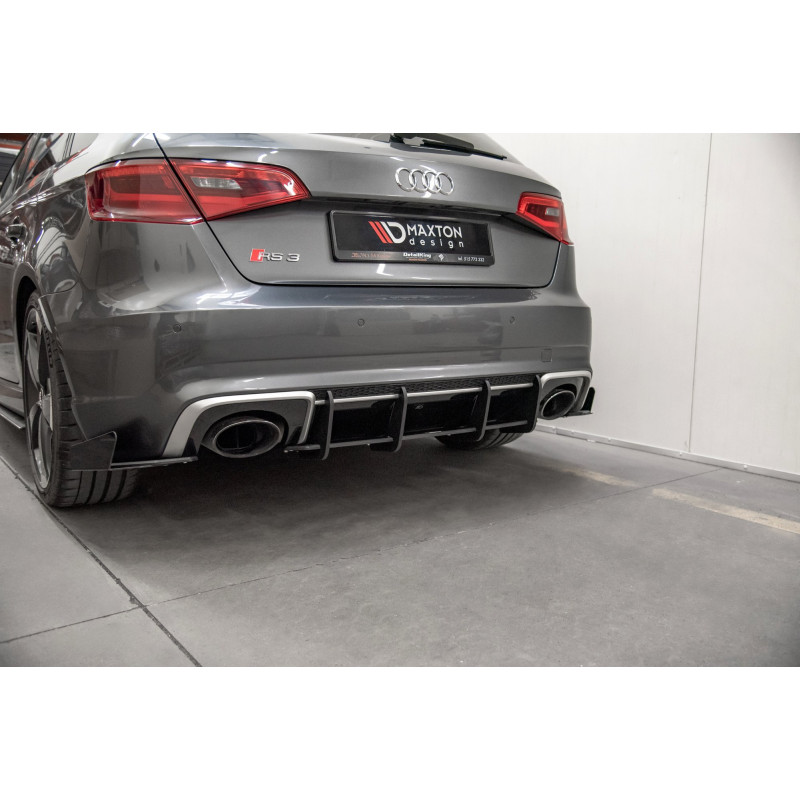 DIFFUSORE POSTERIORE street pro V.1 Audi RS3 8V Sportback (Cod. M-AURS38VCNC-RS3B)