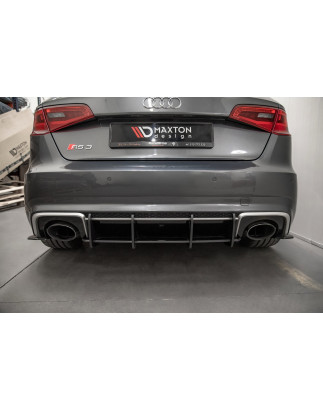 DIFFUSORE POSTERIORE street pro V.1 Audi RS3 8V Sportback (Cod. M-AURS38VCNC-RS3B)
