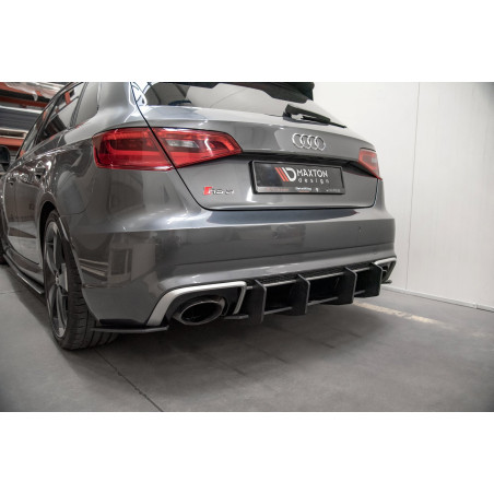 DIFFUSORE POSTERIORE street pro V.2 Audi RS3 8V Sportback (Cod. M-AURS38VCNC-RS4B)