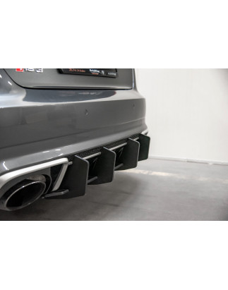 DIFFUSORE POSTERIORE street pro V.2 Audi RS3 8V Sportback (Cod. M-AURS38VCNC-RS4B)