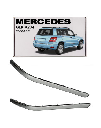 MERCEDES GLK X204 2008-2012 PRE-RESTYLING CROMATA MODANATURA POSTERIORE PARAURTI DESTRA A2048852021 