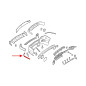 MERCEDES GLK X204 2008-2012 PRE-RESTYLING CROMATA MODANATURA POSTERIORE PARAURTI DESTRA A2048852021 