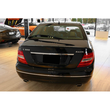 MERCEDES C-CLASS W204 2011-2014 RESTYLING MODANATURA POSTERIORE PARAURTI CENTRALE A2048853121 (Cod. 