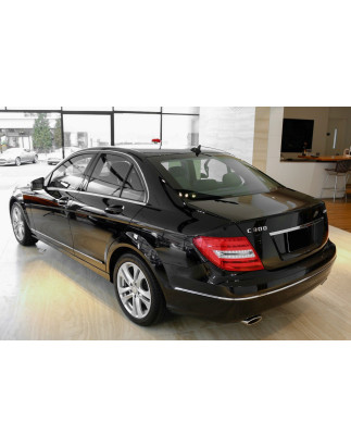 MERCEDES C-CLASS W204 2011-2014 RESTYLING MODANATURA POSTERIORE PARAURTI CENTRALE A2048853121 (Cod. 