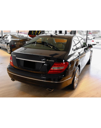 MERCEDES C-CLASS W204 2011-2014 RESTYLING MODANATURA POSTERIORE PARAURTI CENTRALE A2048853121 (Cod. 