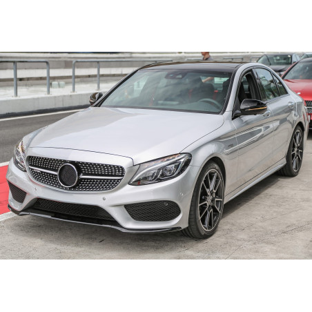 MERCEDES C-CLASS W205 2014-2018 MODANATURA ANTERIORE PARAURTI SINISTRA NERA A2058852500 (Cod. AP-533