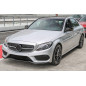 MERCEDES C-CLASS W205 2014-2018 MODANATURA ANTERIORE PARAURTI SINISTRA NERA A2058852500 (Cod. AP-533